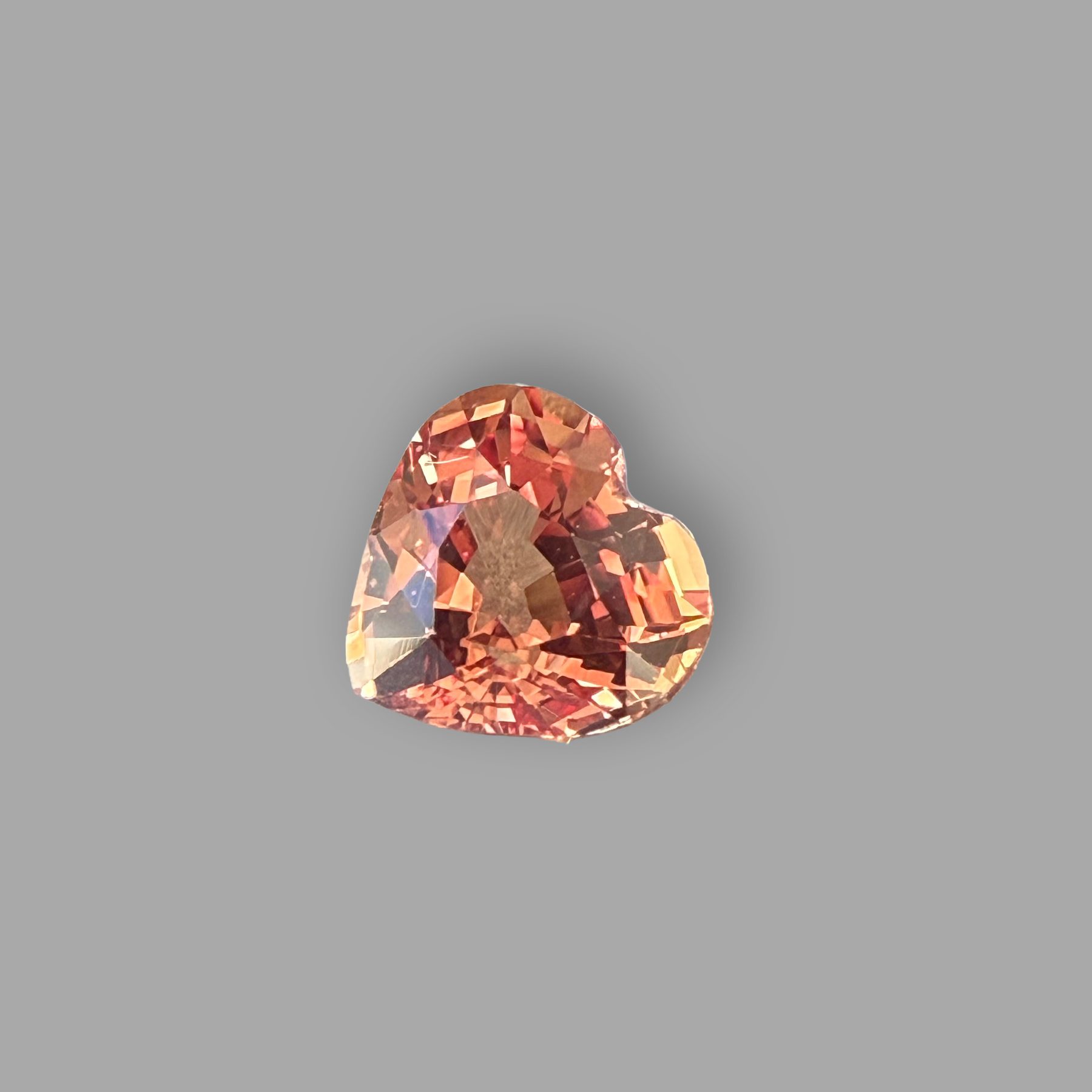Saphir · Padparadscha-Farbe 1,21 ct, orange