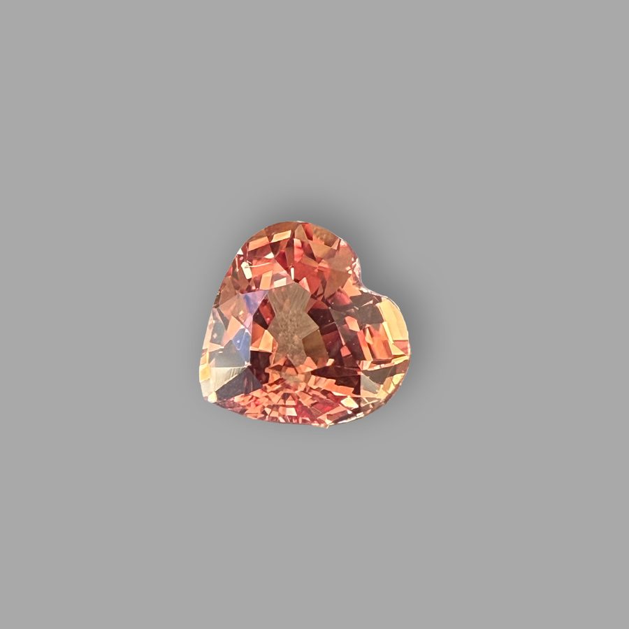 Saphir · Padparadscha-Farbe 1,21 ct, orange